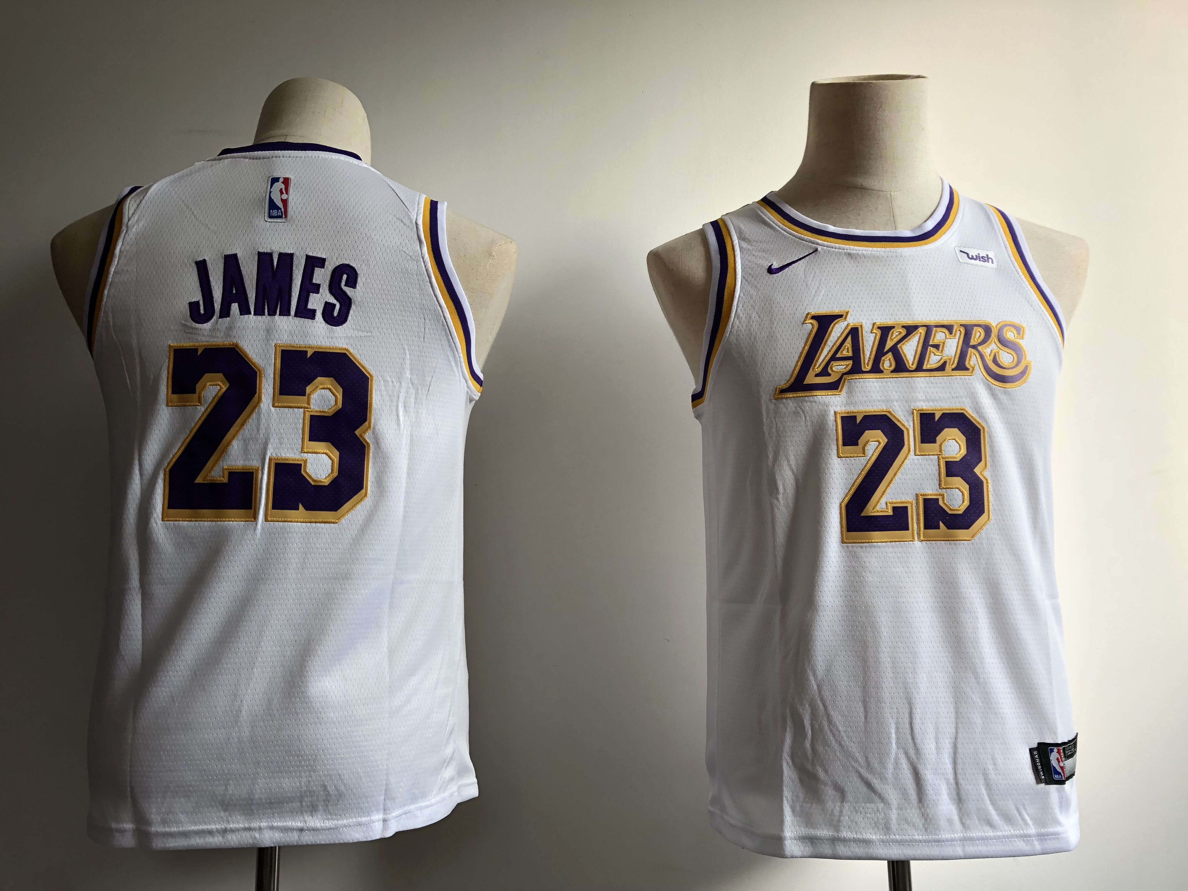 Youth Los Angeles Lakers #23 James white Nike NBA Jerseys->youth nba jersey->Youth Jersey